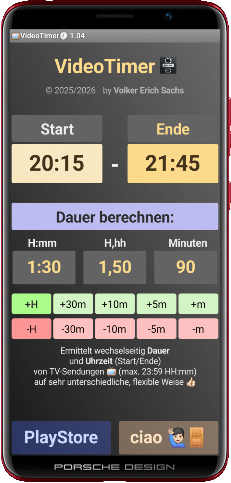 📺 VideoTimer 🕗